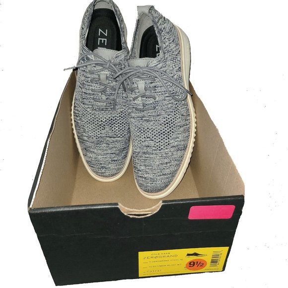 NEW Cole Haan ZeroGrand Stitchlite Shoes! 9.5  Lightweight Woven Oxford C33737 main image 3